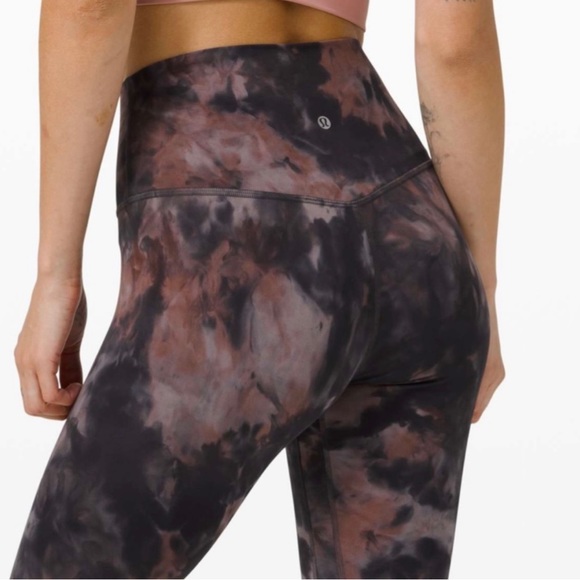 Lululemon Align 25” Diamond Dye Grey Pink Pastel - Picture 2 of 7